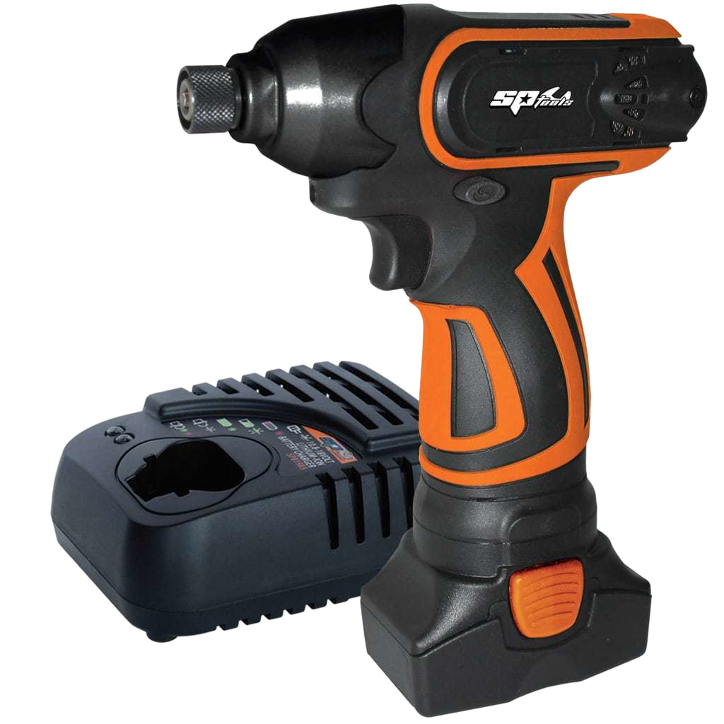 Visseuse à chocs 1/4'' 16V - 140 Nm, 2400 tr/min - 1 batterie et 1 chargeur inclus | SP Tools Default Title